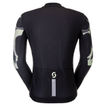 SCOTT Pro Mid Long-sleeve Men's Jersey in Vapour Green/Black, view 2