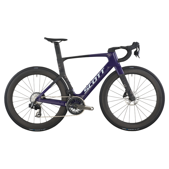 2026 Scott Foil Rc Team Road Bike In Grape Purple
