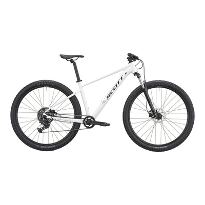 SCOTT Contrail 40 Hardtail Mountain Bike in White, side view
