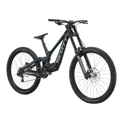 SCOTT Gambler 10 in Meta Black, side view