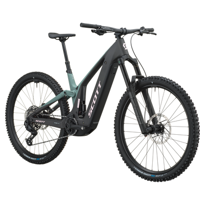 SCOTT Patron ST 10 in Moss Green/Carbon Black, side view