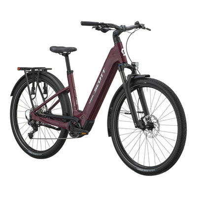 SCOTT Sub Sport 20 Wave in Aubergine Purple, side view