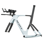 SCOTT Plasma RC TT in Cumulus White/Carbon Black, detail view