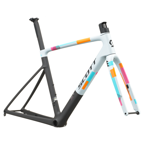 SCOTT Addict RC Team Replica in Team Clear, side view