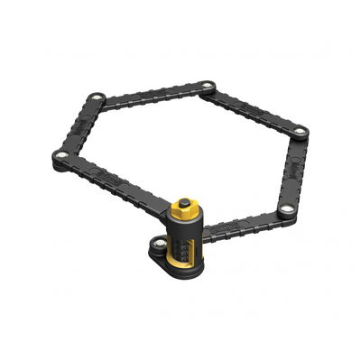 OnGuard Link Plate Lock K9 Combo in Black/Yellow