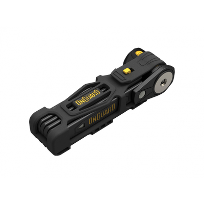 OnGuard Link Plate Lock K9 Key in Black/Yellow