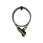 OnGuard Akita 12mm Cable Lock 185 in Black/Yellow