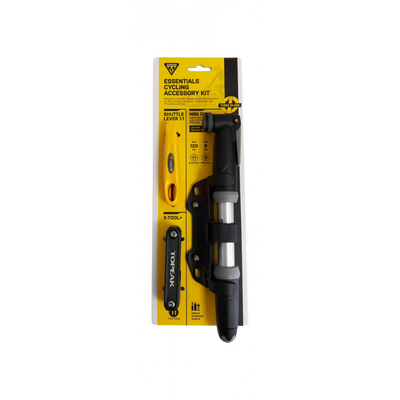 Topeak Essentials Cycling Accessory Kit in Black
