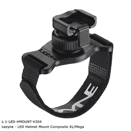 Lezyne Light Helmet Mount in Black