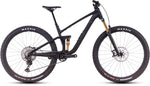 2025 Cube Stereo ONE44 C:62 Race Full Suspension Mountain Bike in Black