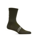 2026 GIRO Comp Racer High Rise Unisex Cycling Socks in Dark Sage