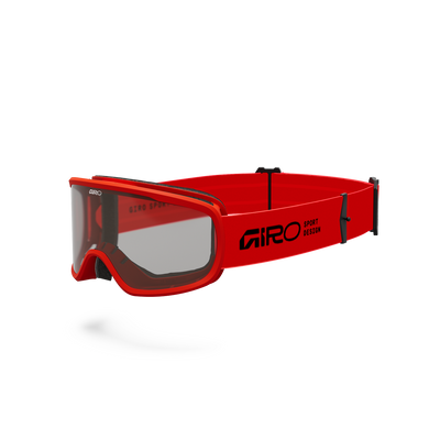 2026 GIRO Tempo MTB Unisex Mountain Bike Goggles in Flame Red/Clear