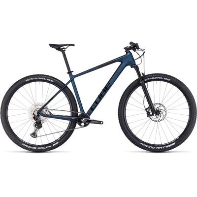 2023 Cube Reaction C:62 Race 29 Carbon Hardtail Mountain Bike in Blue