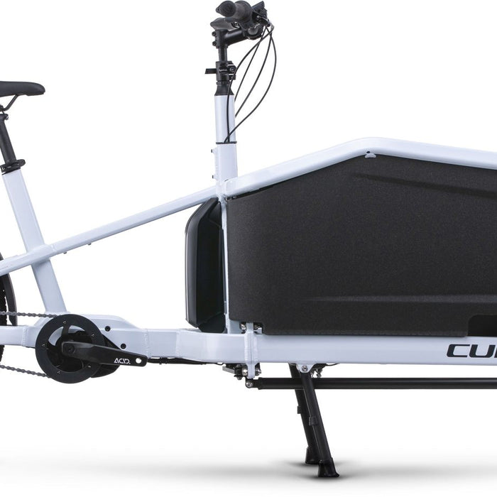 2026 Cube Cube Cargo Hybrid 500 Electric Hybrid Bikes In Flashwhite And Black