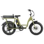 Pedal Brewer Electric Cruiser Bike in Green