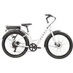 Pedal Comet 3 Disc Electric Hybrid Bike in Pearl White