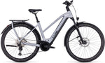 Cube Kathmandu SLX 750 Electric Hybrid Bike in Silver