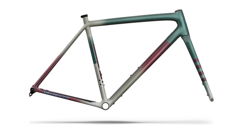 2026 Specialized Crux Frameset in Dolomite/fjord Metallic/quartz Metallic/glacial Metallic
