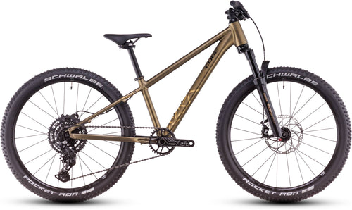 2026 Cube Cube Reaction 240 Tm Kids Bike In Goldenlime And Black