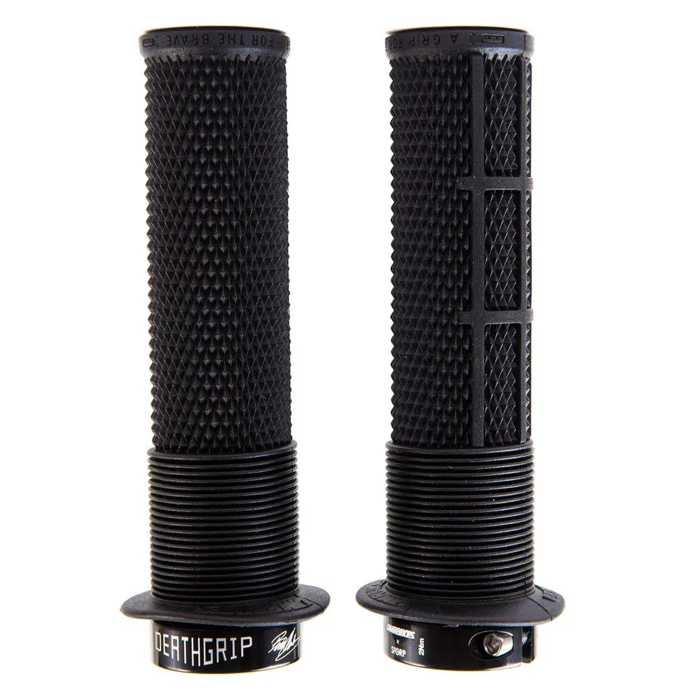 DMR Brendog DeathGrip Flange MTB Grip in Black