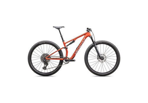2026 Specialized Epic 8 Comp Full Suspension Mountain Bike in Satin Deep Orange White