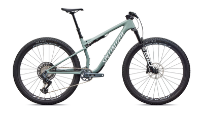 2027 Specialized Epic 9 Comp Carbon Full Suspension Mountain Bike in Gloss Agave Grey