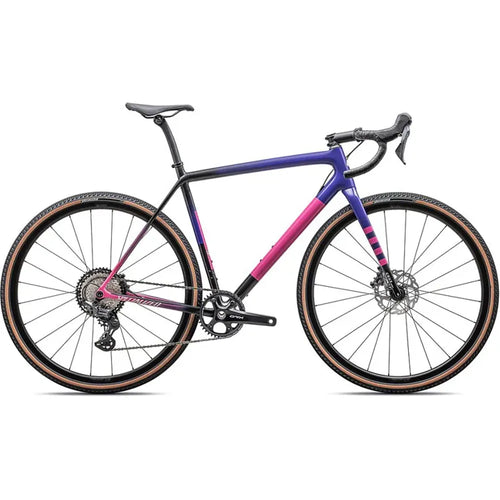 2025 Specialized Crux Comp GRX Carbon Gravel Bike in Purple Haze