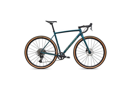 2026 Specialized Crux DSW Comp Gravel Bike in Emerald Metallic