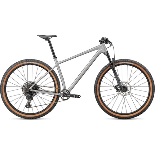 Specialized Chisel Comp Hardtail Mountain Bike in Satin Silver