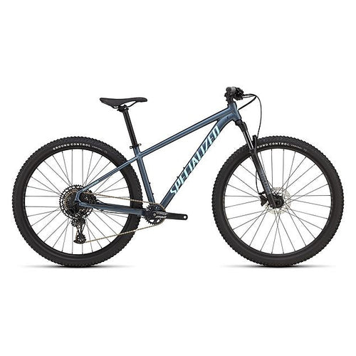 2025 Specialized Rockhopper Expert Hardtail Mountain Bike in Blue Metallic
