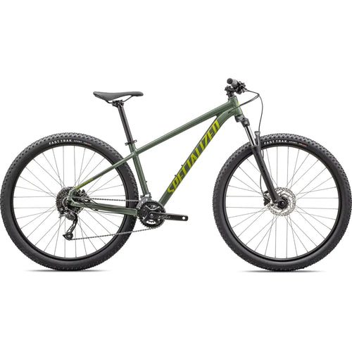 2025 Specialized Rockhopper Hardtail Mountain Bike in Sage Green