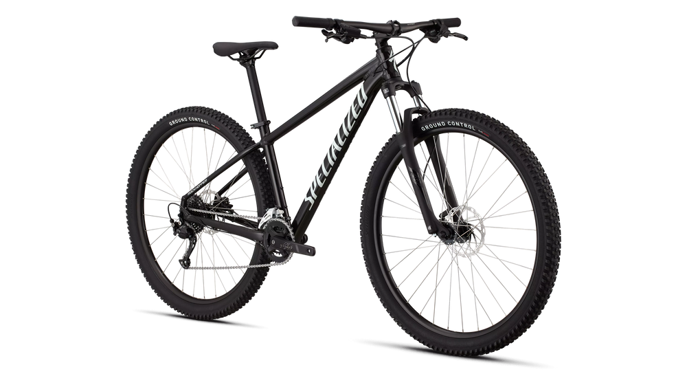 2026 Specialized Rockhopper Hardtail Mountain Bike in Gloss Obsidian
