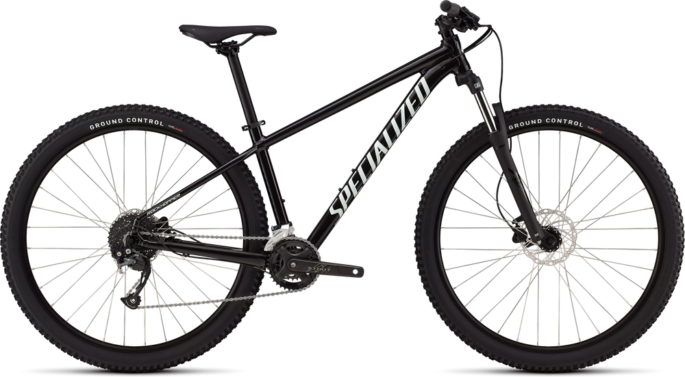 2026 Specialized Rockhopper Hardtail Mountain Bike in Gloss Obsidian
