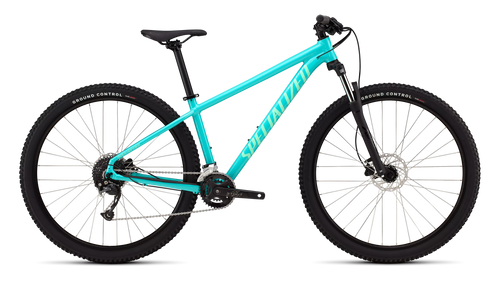 2026 Specialized Rockhopper Hardtail Mountain Bike in Lagoon Blue