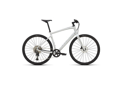 2025 Specialized Sirrus X 4.0 Hybrid Bike in Light Grey