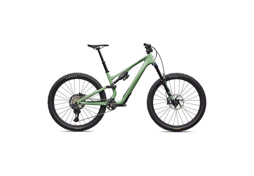 2026 Specialized Stumpjumper 15 EVO Expert Di2 Full Suspension Mountain Bike in Gloss Pistachio