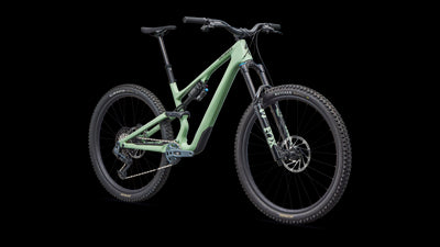 2026 Specialized Stumpjumper 15 EVO Expert AXS Full Suspension Mountain Bike in Gloss Pistachio
