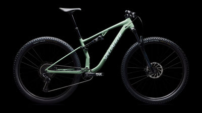 2026 Specialized Chisel Full Suspension Mountain Bike in Gloss Pistachio