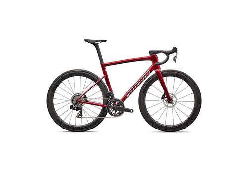 2026 Specialized Tarmac SL8 Pro - SRAM Force AXS Road Bike in Gloss Red Sky