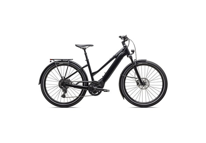 2026 Specialized Turbo Vado 4.0 Step-Through Electric Hybrid Bike in Gloss Castblack