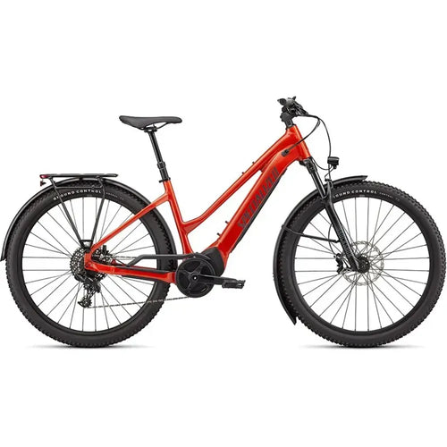 2024 Specialized Turbo Tero 4.0 Step-Through EQ Electric Bike in Red