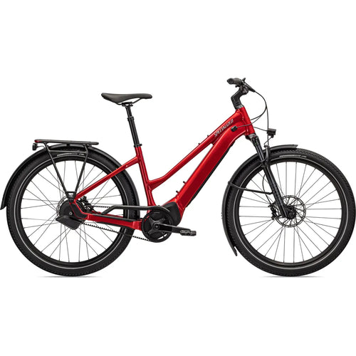 2023 Specialized Turbo Vado 5.0 IGH Step-Through Electric Bike in Red
