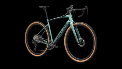 2026 Specialized Diverge 4 Expert Shimano GRX Di2 Carbon Gravel Bike in Fjord Metallic