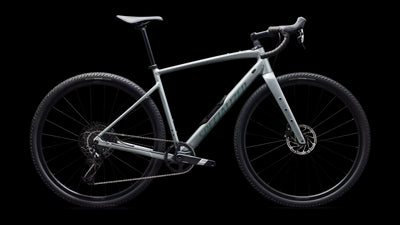 2026 Specialized Diverge 4 Comp Alloy SRAM Apex Gravel Bike in Satin Shadow Silver