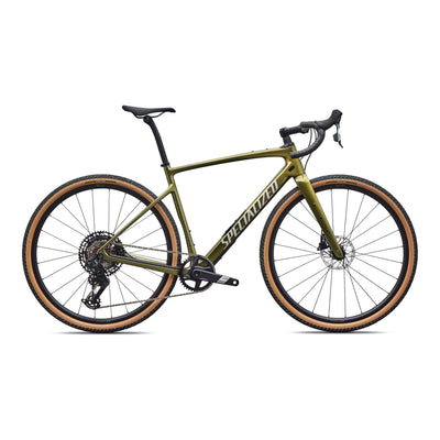 2026 Specialized Diverge 4 Comp Carbon SRAM Apex AXS Gravel Bike in Laurel Green Metallic