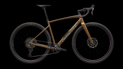 2026 Specialized Diverge 4 Sport Alloy Shimano CUES Gravel Bike in Satin Burnt Gold Metallic