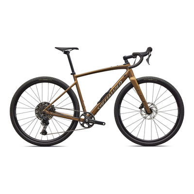 2026 Specialized Diverge 4 Sport Alloy Shimano CUES Gravel Bike in Satin Burnt Gold Metallic
