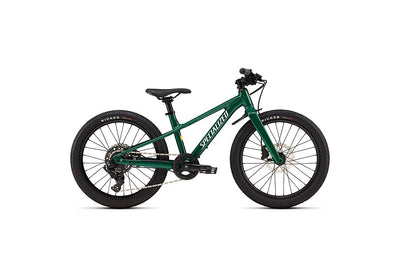 2026 Specialized Riprock 20 Kids Bike in Gloss Pine Green