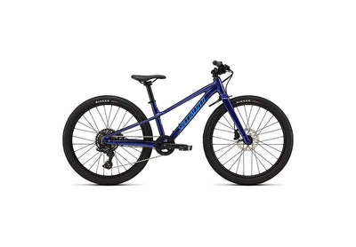 2026 Specialized Riprock 24 Kids Bike in Gloss Majesty Blue Metallic