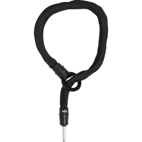 ABUS IvyTex Frame Lock Chain Ach Ivy 6KS/100 with ST5950 Carry Bag in Black